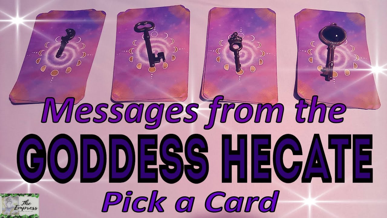 🗝️✨Messages from Hecate🔮🗝️-Pick A Card-Psychic Tarot Reading // Goddess Hecate-Divine Feminine
