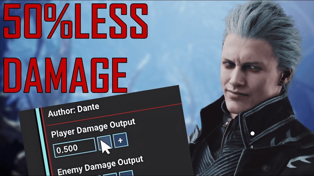 I have defeated DMD Dante while dealing 50% less damage