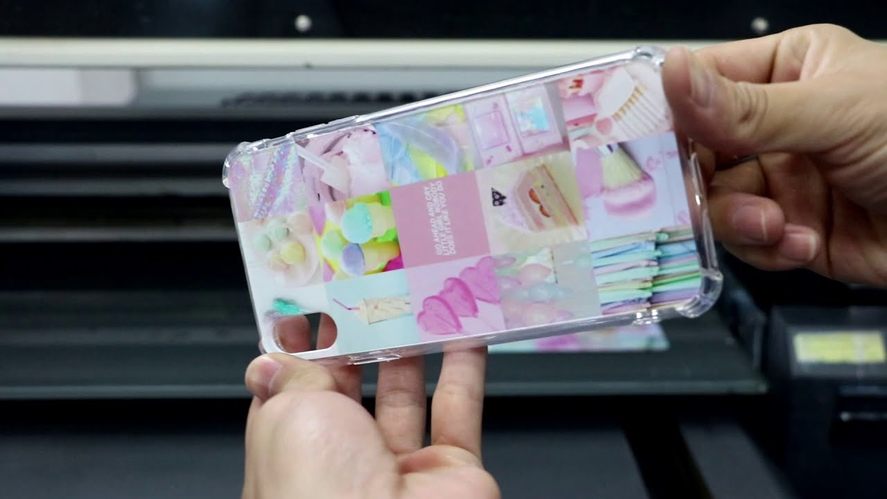 How to print phone case by APEX uv printer UV6090