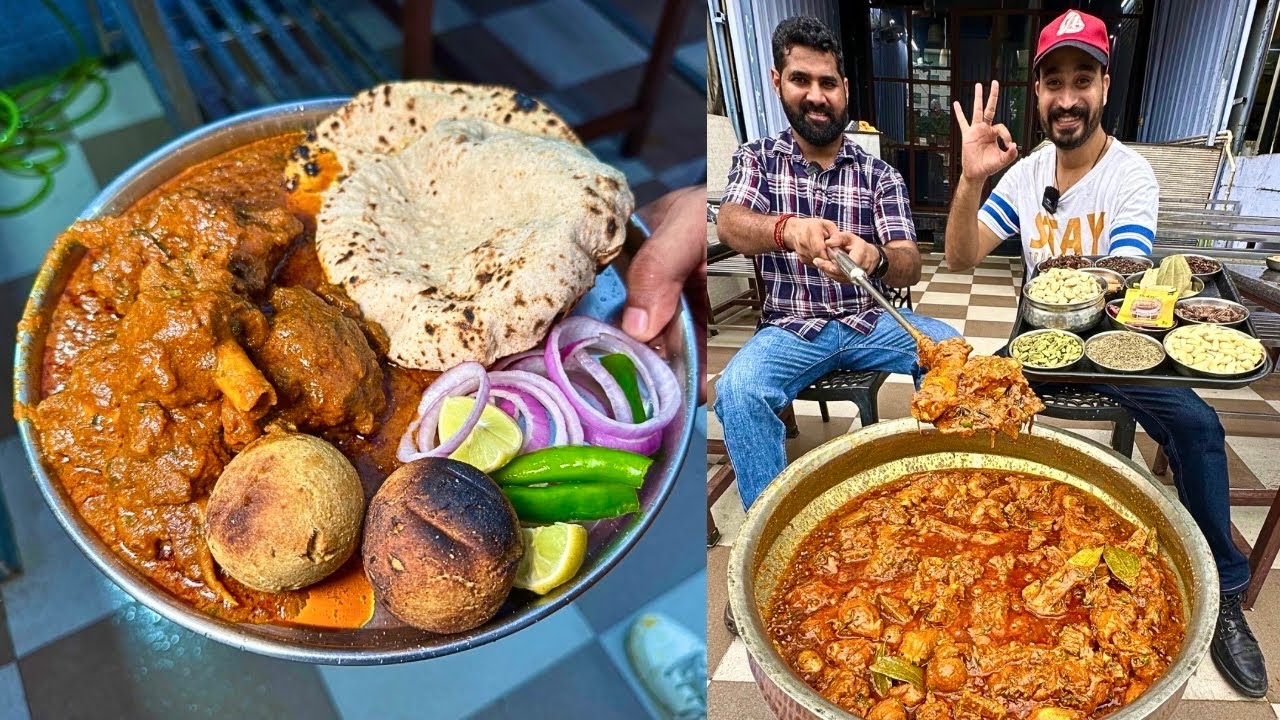 इस स्वाद की तलब लग जाती है MUTTON KAJU JAFRANI | देसी काजु ओर कैसर से बनी रेसीपी Jaipur Food Tour