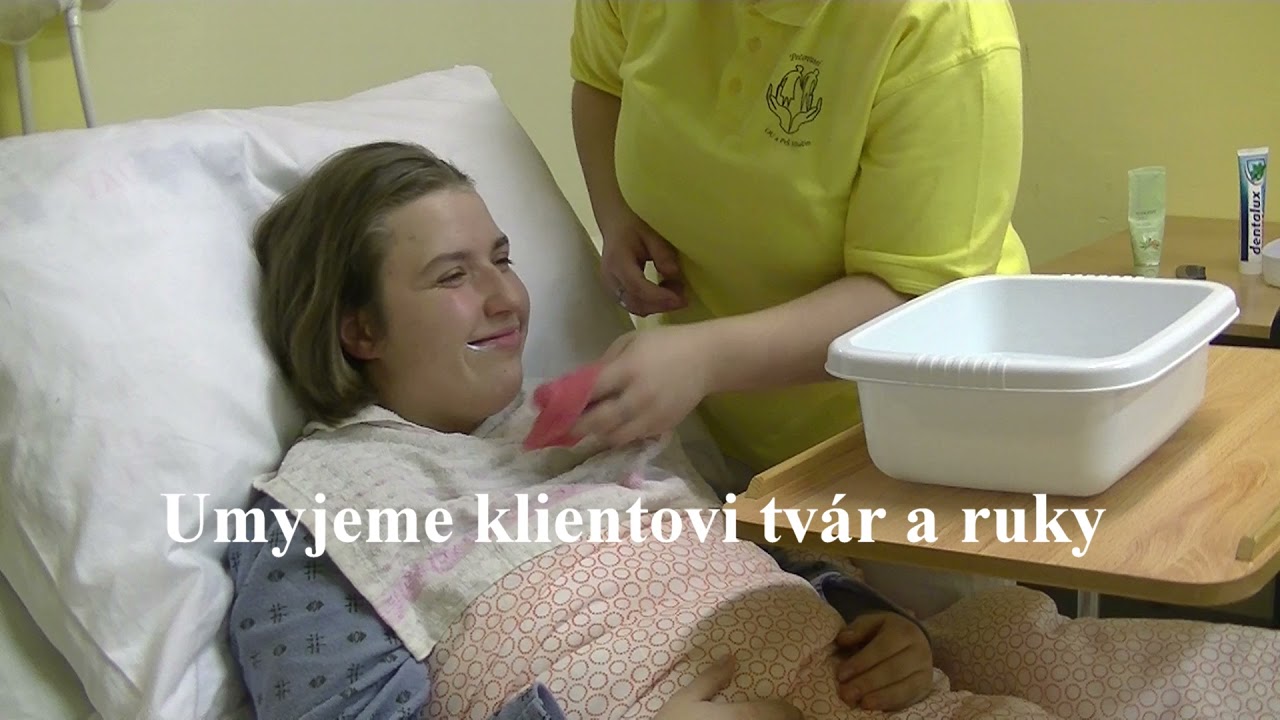 Ranní hygiena klienta