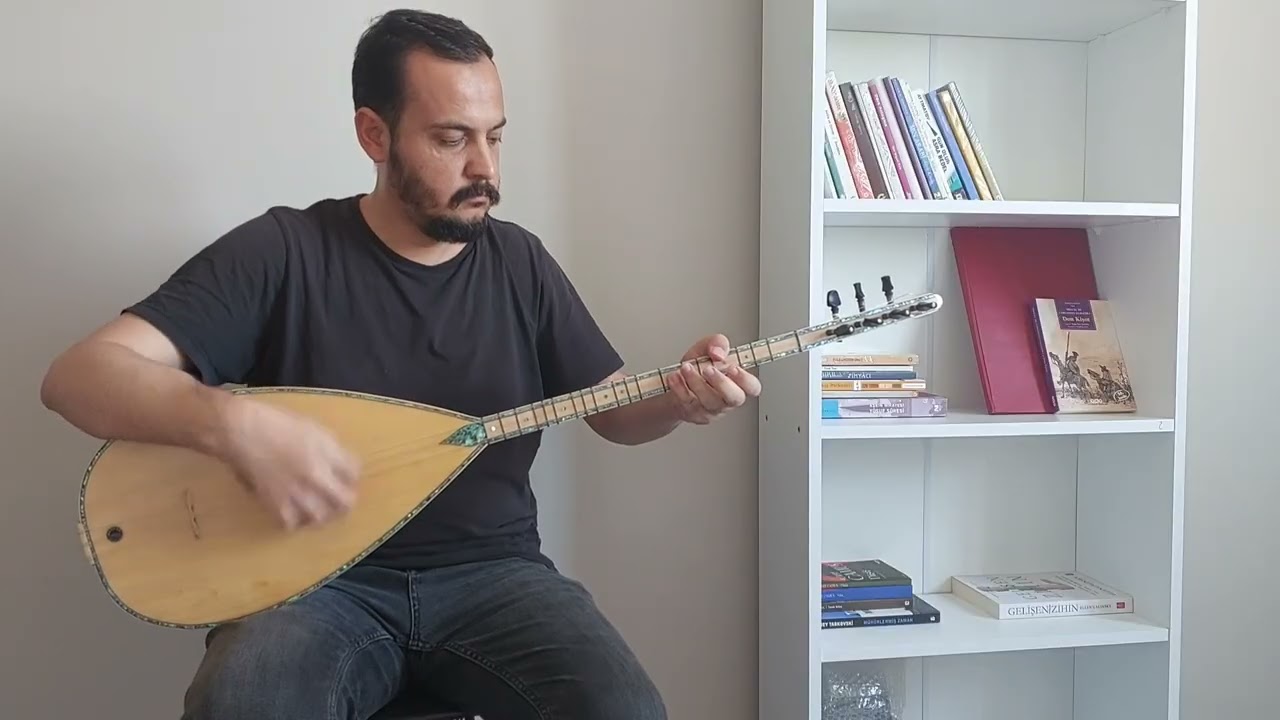 Yine Dertli Dertli Turna Semahı Halk Müziği örnekleri Kısa Bağlama Türkü Ezgileri Gökhan Gül
