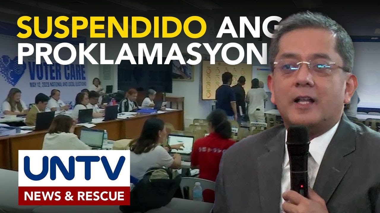 19 na kandidato at 1 party-list, ipinasususpindi ang proklamasyon