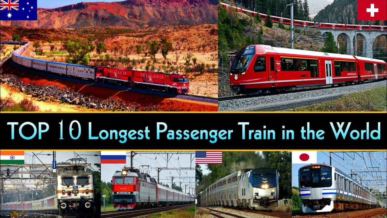 TOP 10 LONGEST PASSENGER TRAINS IN THE WORLD 2025 || World's Longest Train