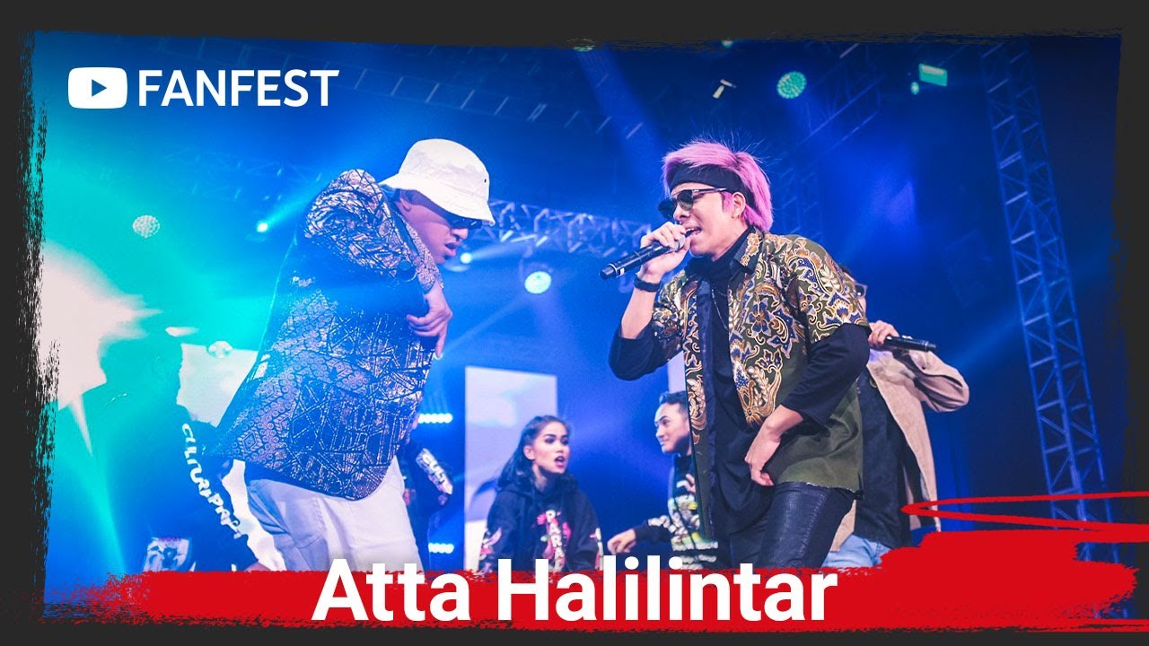 Atta Halilintar at YouTube FanFest Jakarta 2019