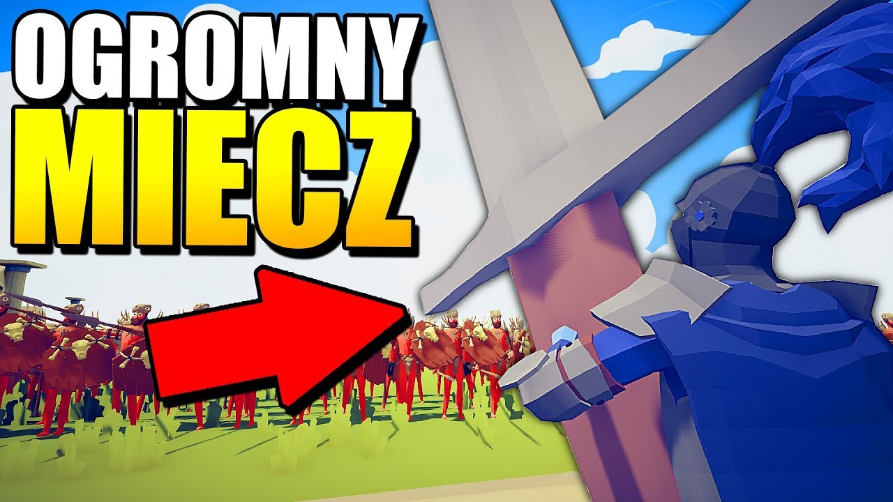 WALKI NAJDZIWNIEJSZYMI JEDNOSTKAMI - MULTIPLAYER TOTALLY ACCURATE BATTLE SIMULATOR PL