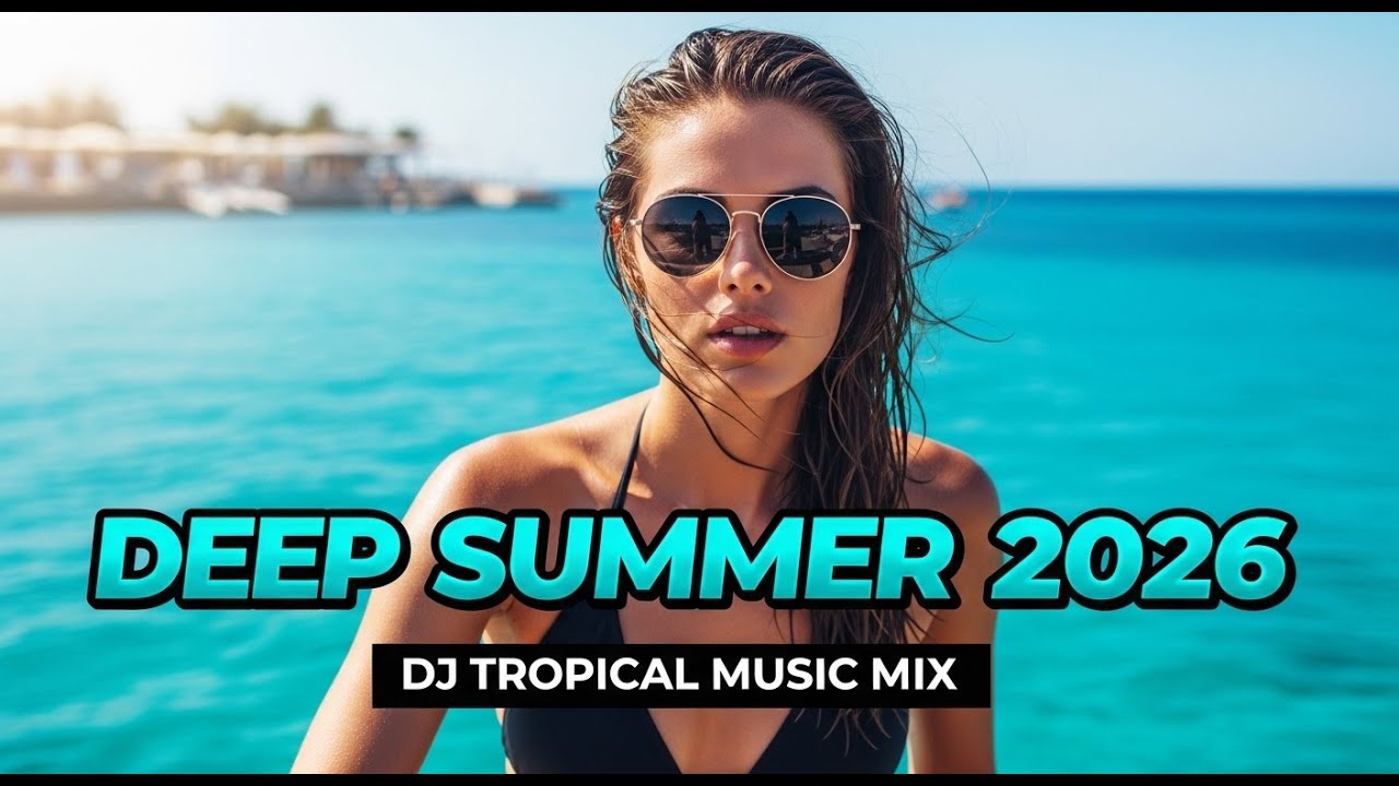 Deep House 2026 🍹 Best Tropical Summer Chill Vocal Vibes 4K UHD