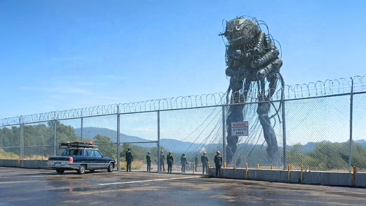 ROB&Ocirc;S com ROSTO HUMANO eliminaram METADE da HUMANIDADE e agora vivem al&eacute;m da CERCA