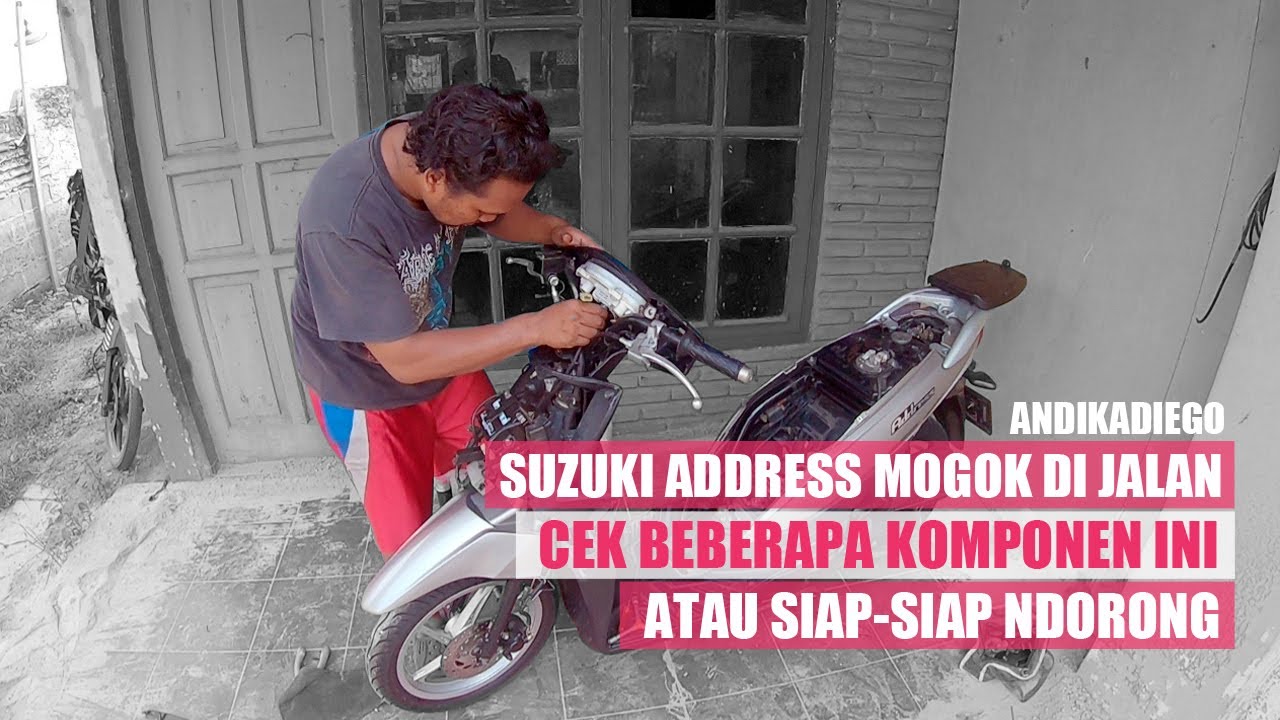 Suzuki Address Tiba-tiba Mogok, Mungkin ini Penyebabnya