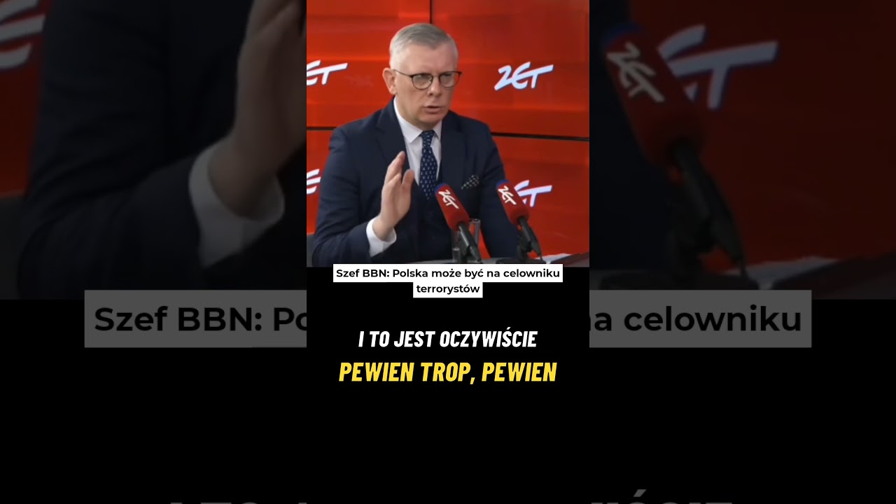 Szef BBN: Polska może być na celowniku terroryst&oacute;w #shorts