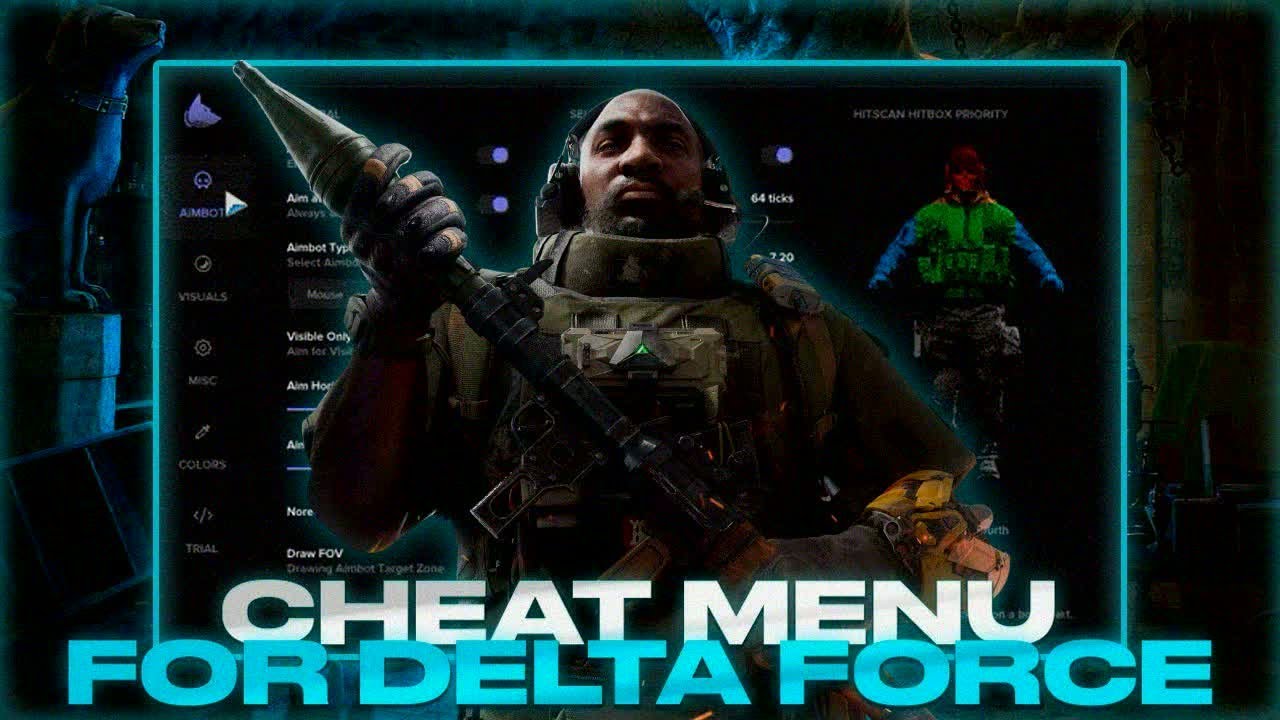 [2026] Cheat Menu - For Delta Force | Divine Hack For Delta | Aim, Esp & Many | FREE Download