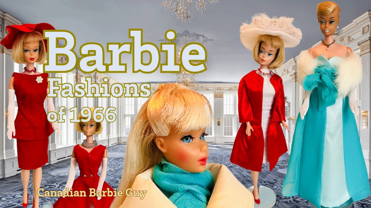 Vintage Barbie fashions of 1966