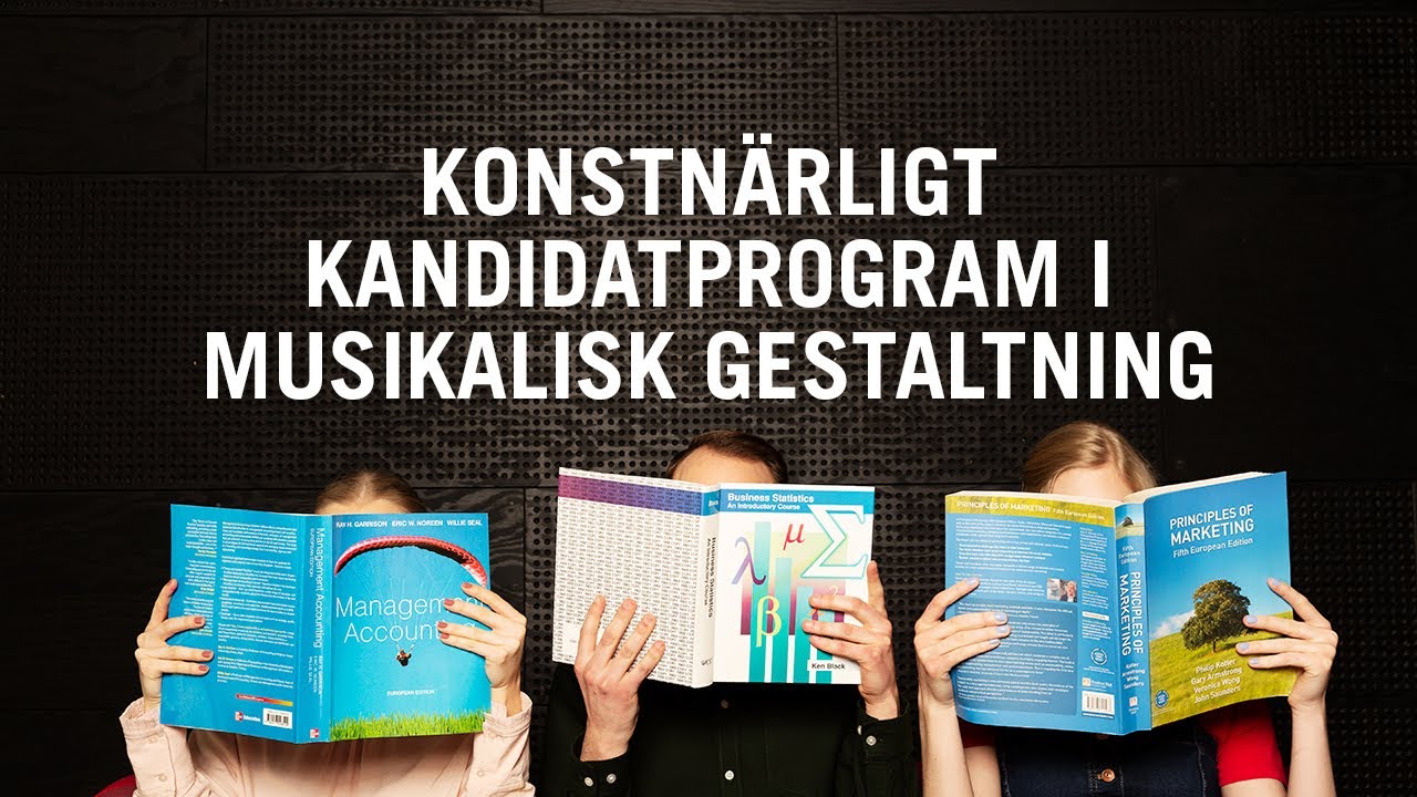 Konstnärligt kandidatprogram i Musikalisk gestaltning – Programpresentation, Örebro universitet