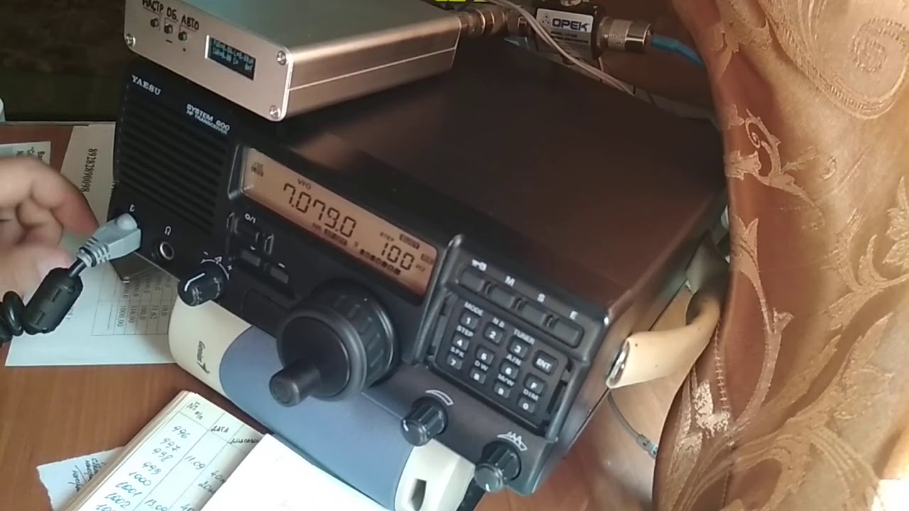 Yaesu FT600AT (Vertex standard system 600) краткий обзор моего трансивера.