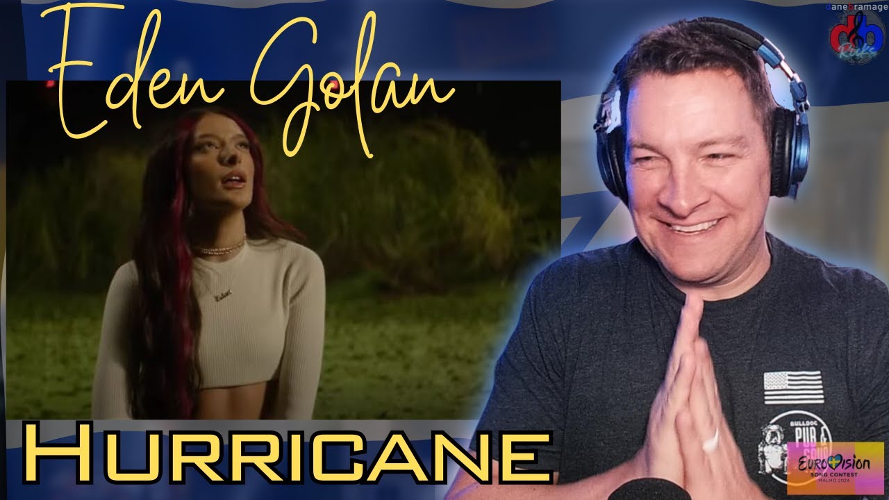 AMERICAN Reacts to Eden Golan - Hurricane 🇮🇱 Official Music Video | Israel Eurovision 2024