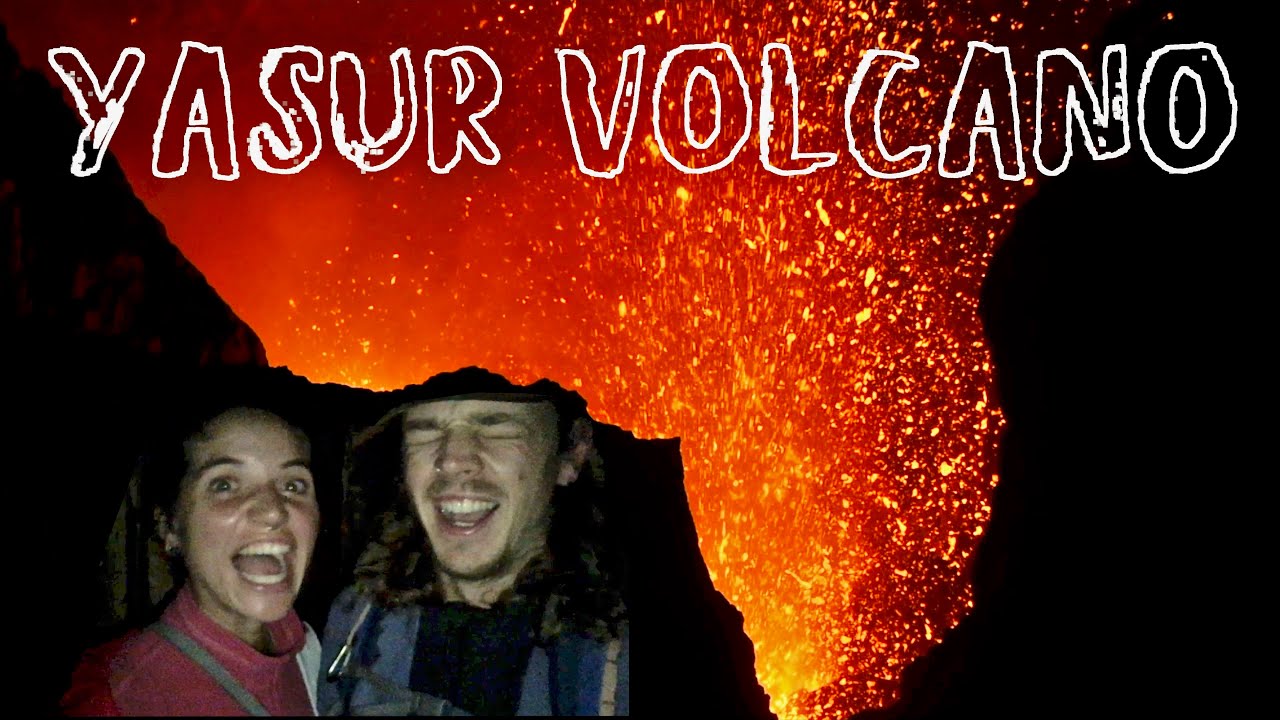 CLIMBING AN ACTIVE VOLCANO - Mt Yasur! | Tanna Island, Vanuatu