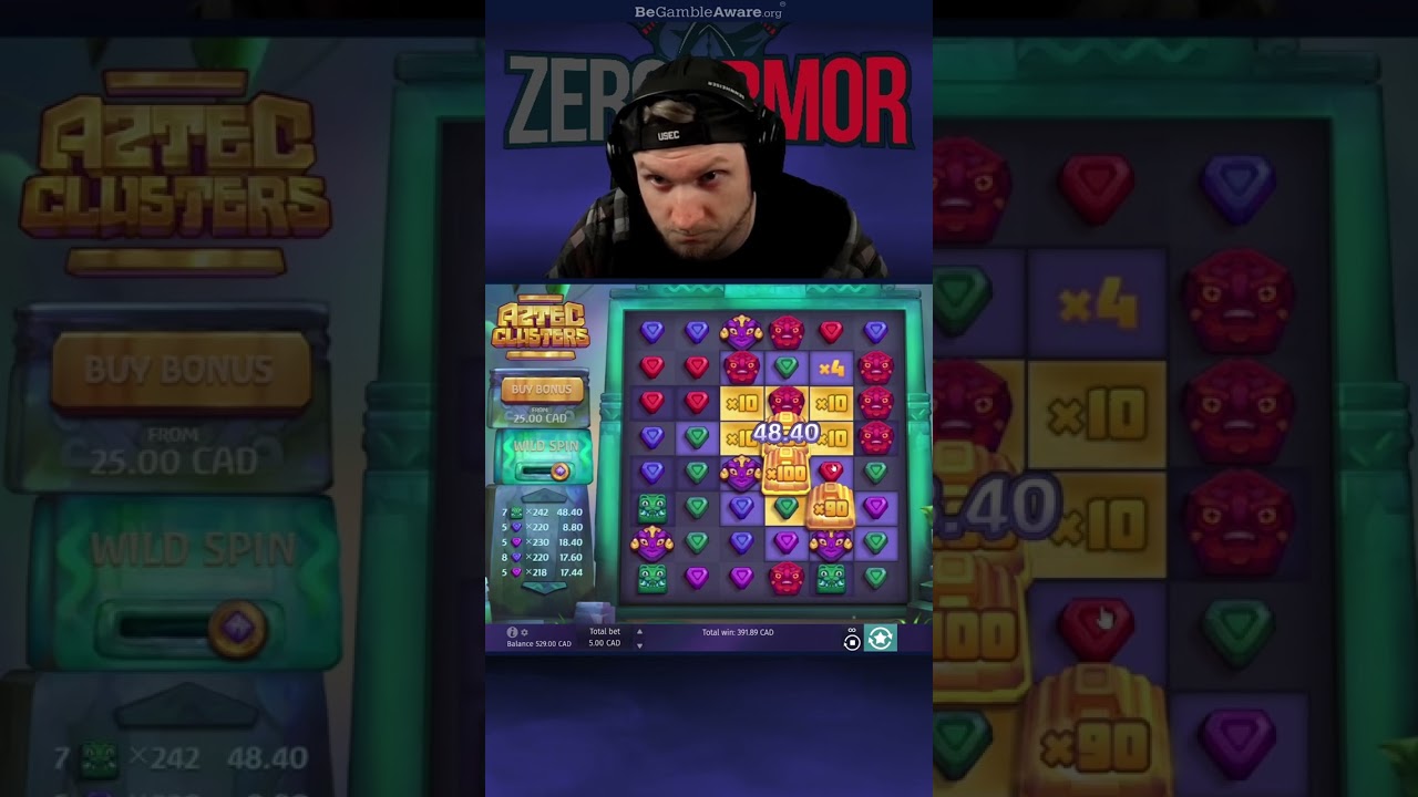 Intense Wild Spins on Aztec Clusters !