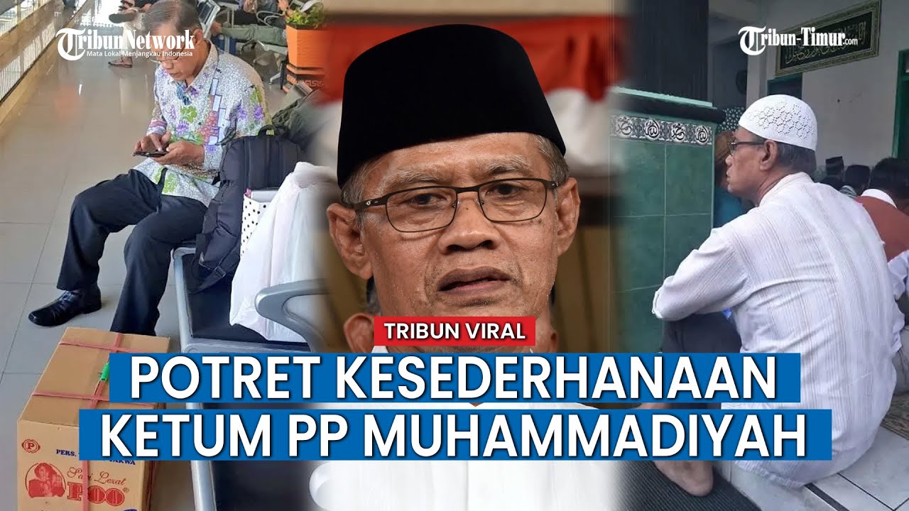 Haedar Nashir Terpilih Lagi sebagai Ketua Umum PP Muhammadiyah, Ini Potret Kesederhanaannya