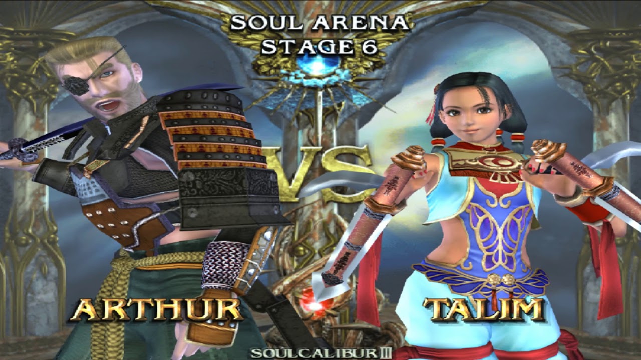 #936 SoulCalibur III (PS2) BONUS #3: Arthur playthrough.