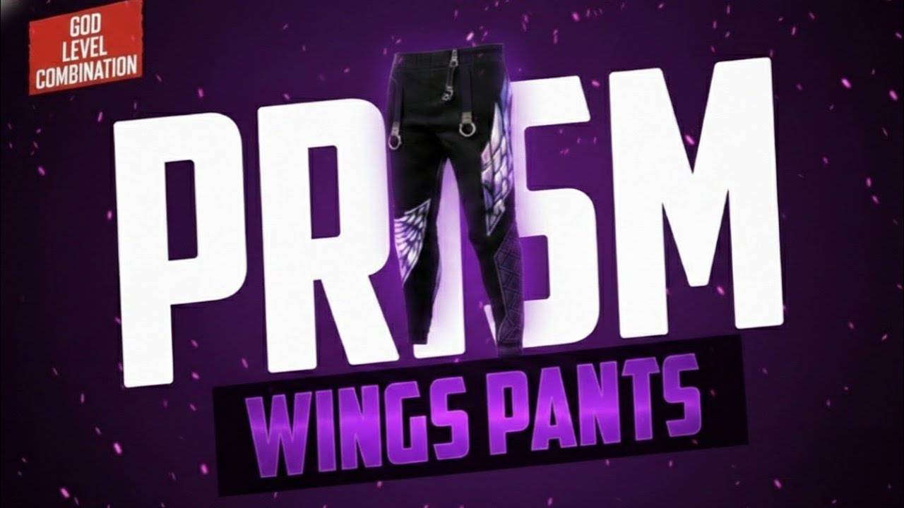 TOP 40 BEST 👑 DRESS COMBINATION 👺 FOR 🎮 PRISM WINGS PANTS 🔥 FREE FIRE 🔥