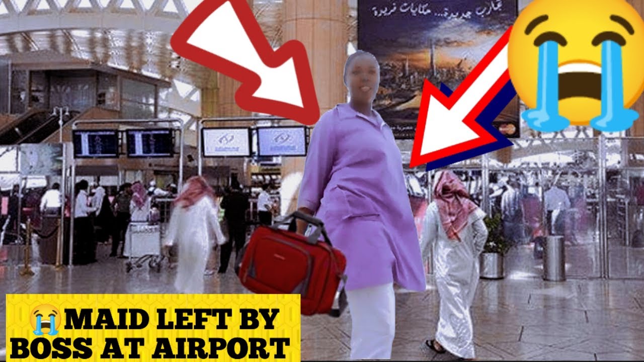 😭😭 SHOCKING AS A KENYAN MAID IN SAUDI ARABIA MET HERSELF AIRPORT WITHOUT NOTICING 😢🤔see why