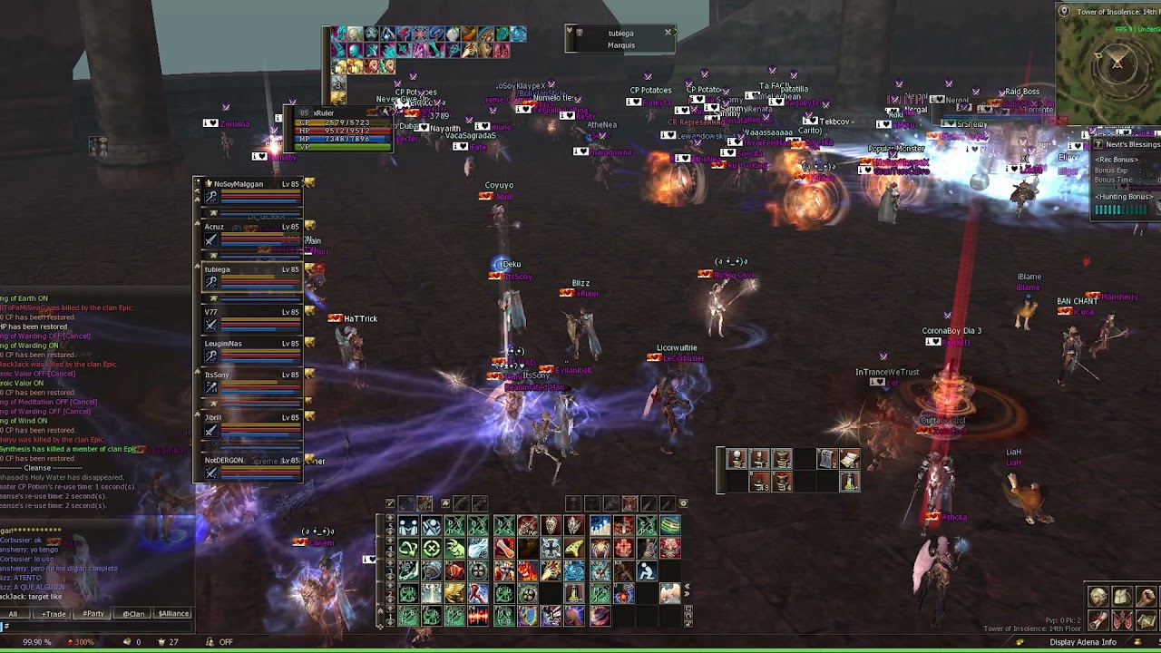 l2 Ixion 2021- Baium/Anthars fights - CP Hyperflama