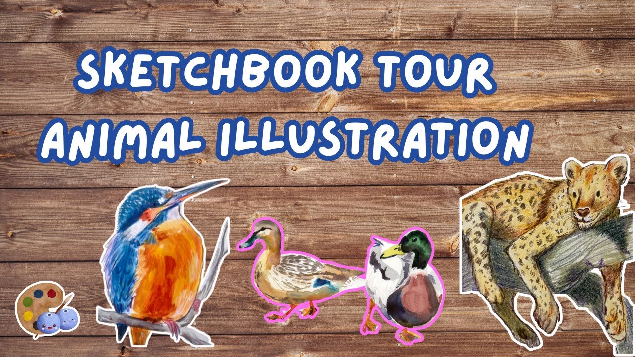 Sketchbook Tour Animal Illustration