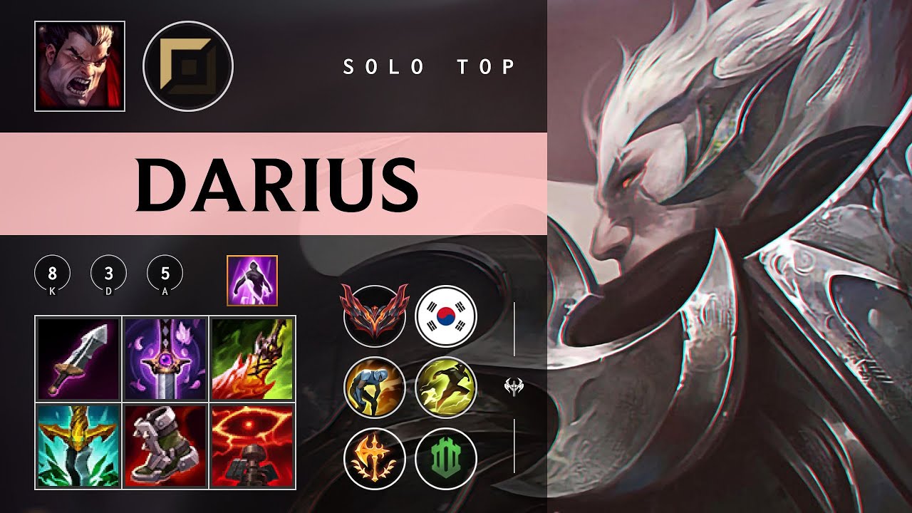 Darius Top vs Riven - KR Grandmaster Patch 26.02