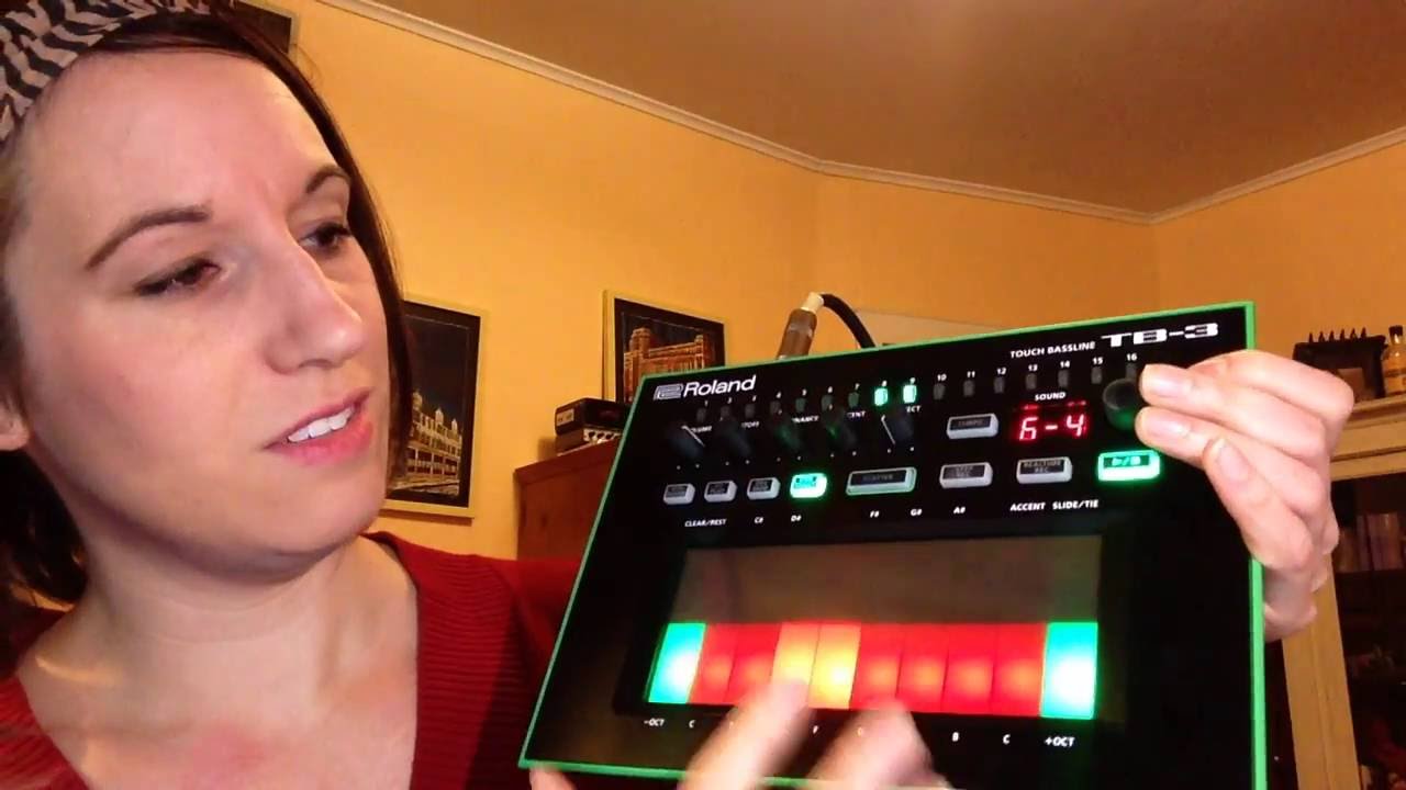 Roland AIRA TB-3 Touch Bassline Demo