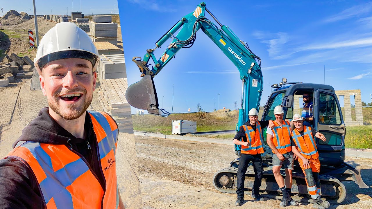 ZIJ BOUWEN ONS LAND! 1 DAG WERKEN ALS GRONDWERKER!