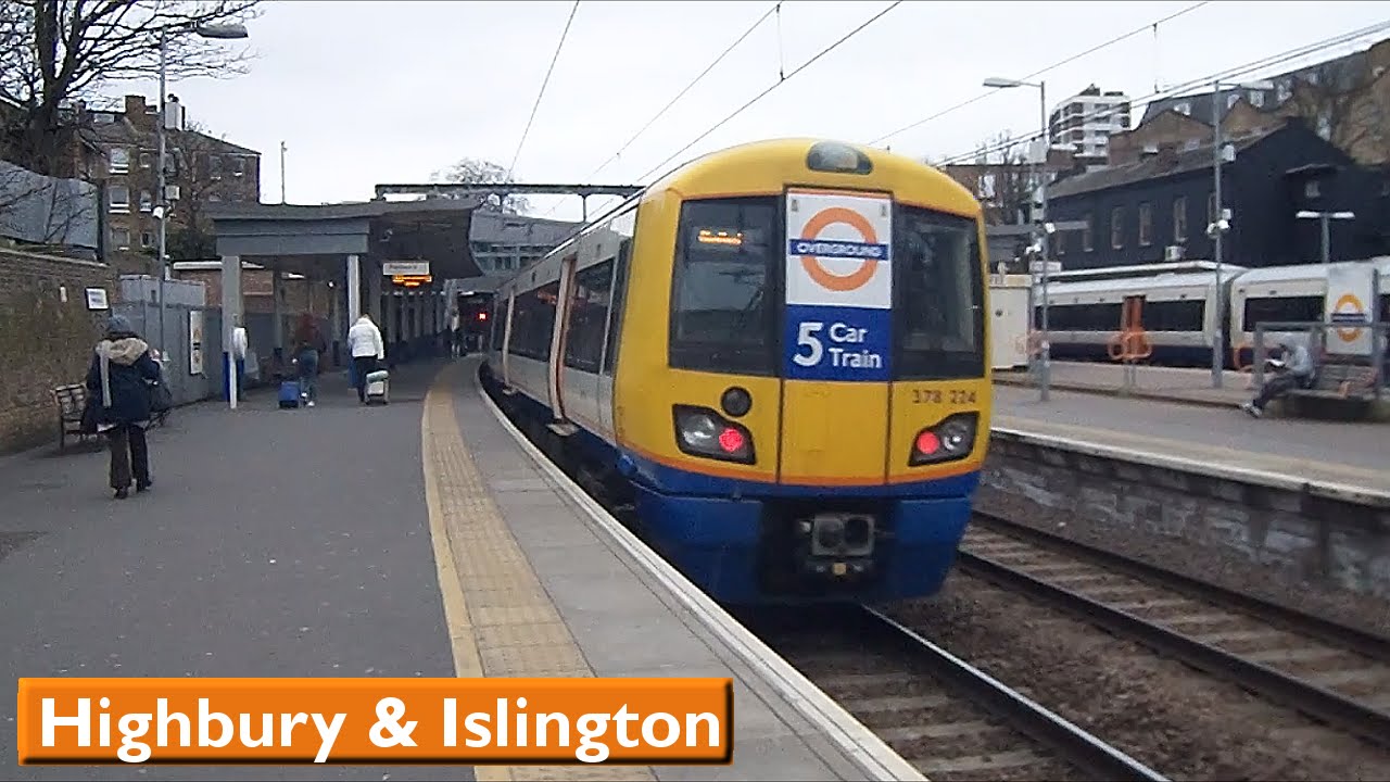 Хайбери и Ислингтон | North & East London Lines : Лондонская надземка ( British Rail Class 378 )