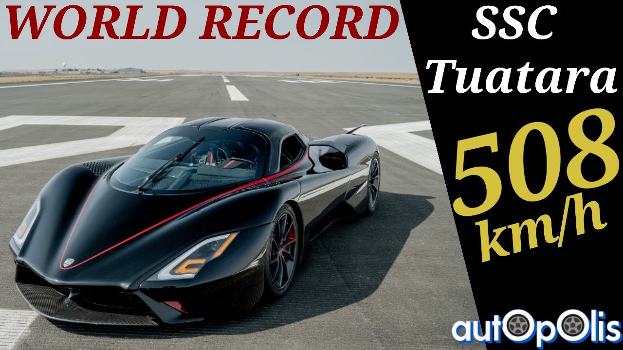 SSC TUATARA record di VELOCITÀ!!, ONBOARD 532 km/h!!
