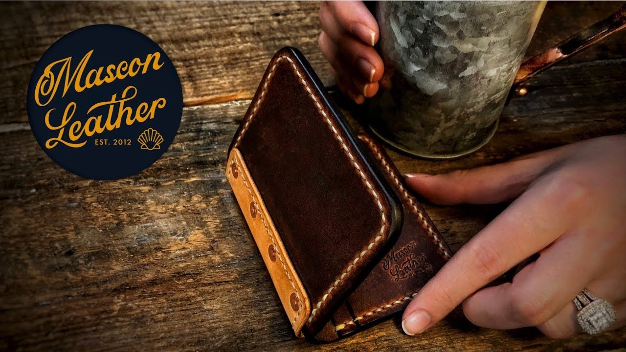 Making a Leather Wallet - (The Rugrat)