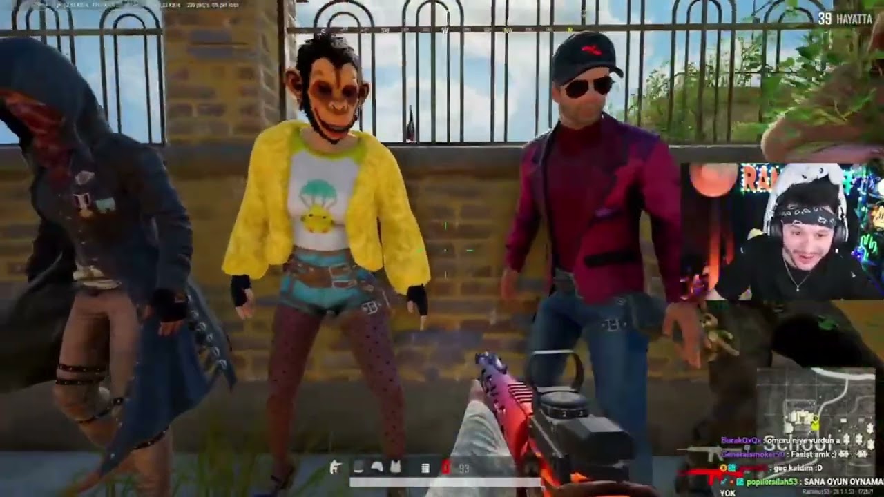 RAMMUS53 - PUBG'DE IZLEYICILERLE SAKLAMBAC OYNUYOR ( ARKADANMI ONDENMI VEREYIM )