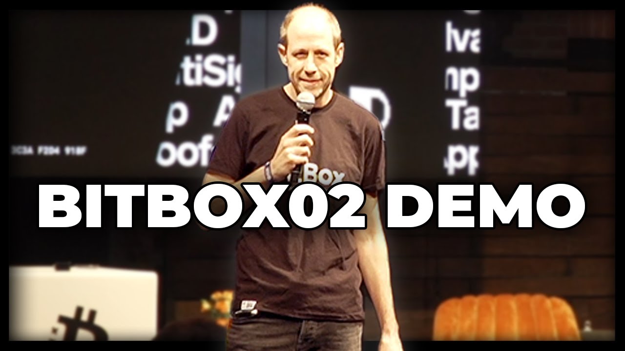 Демонстрация аппаратного кошелька BitBox02 с Дугласом Баккумом