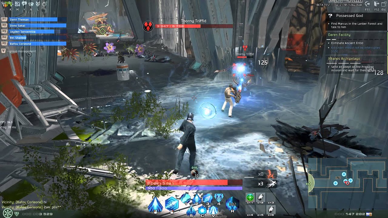 Skyforge Dungeon - Daren Facility EU CBT