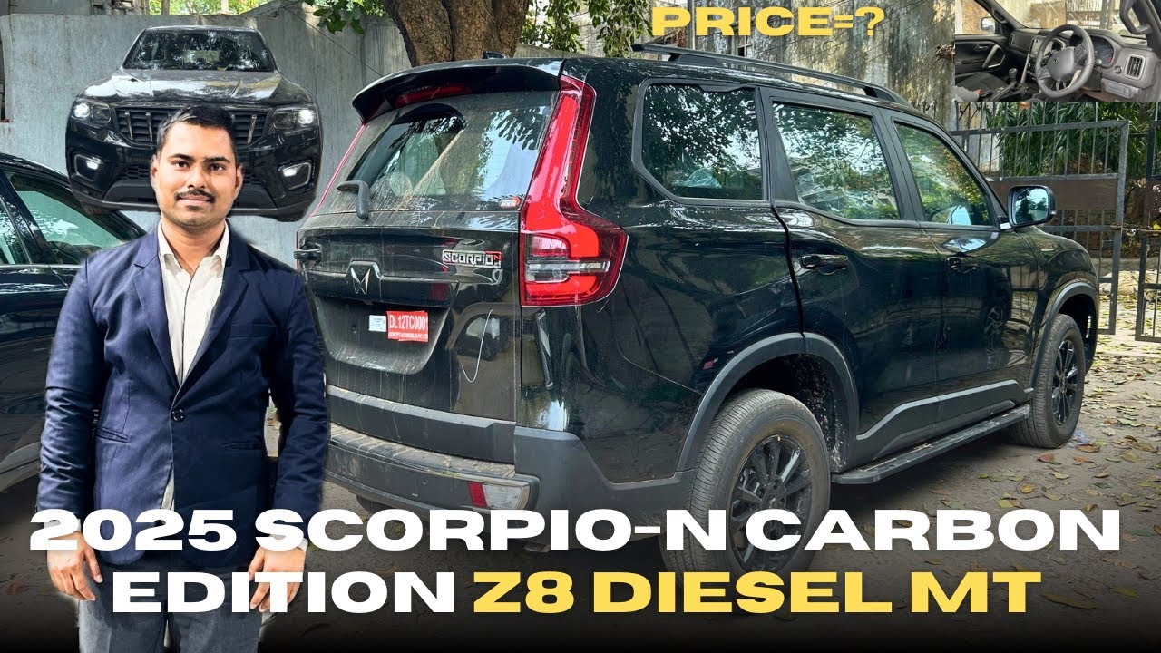 2025 scorpio-n carbon edition Z8 Diesel MT #review #automobile #scorpion #mahindra #vlog #suv