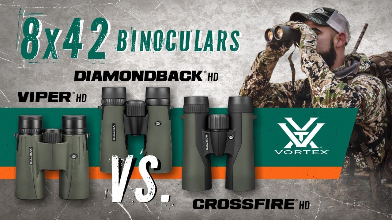 Бинокли Vortex CROSSFIRE HD 8x42 против VIPER HD 8x42 против DIAMONDBACK HD 8x42 \ Полевые испыта...