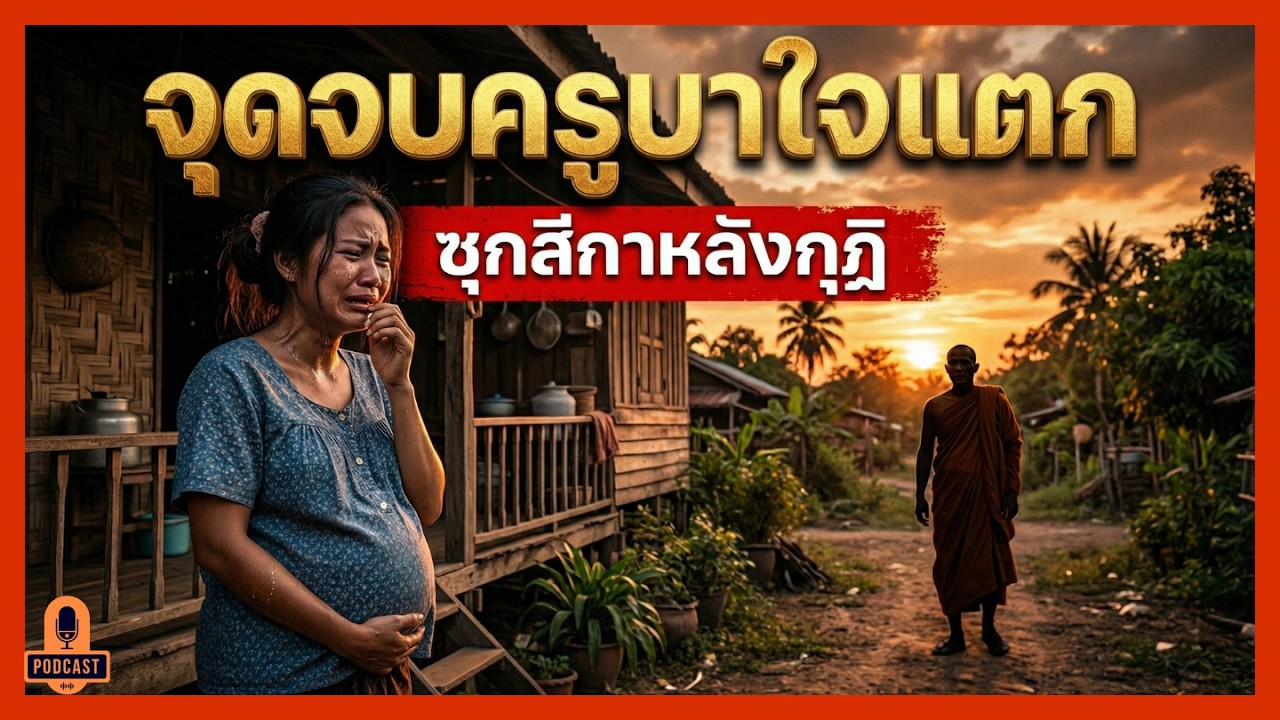แฉความลับหลังกุฏิ! กรรมตามทันครูบาใจแตก สีกาอุ้มท้องประจานกลางงานบุญ | เรื่องเล่าข้างรั้ว