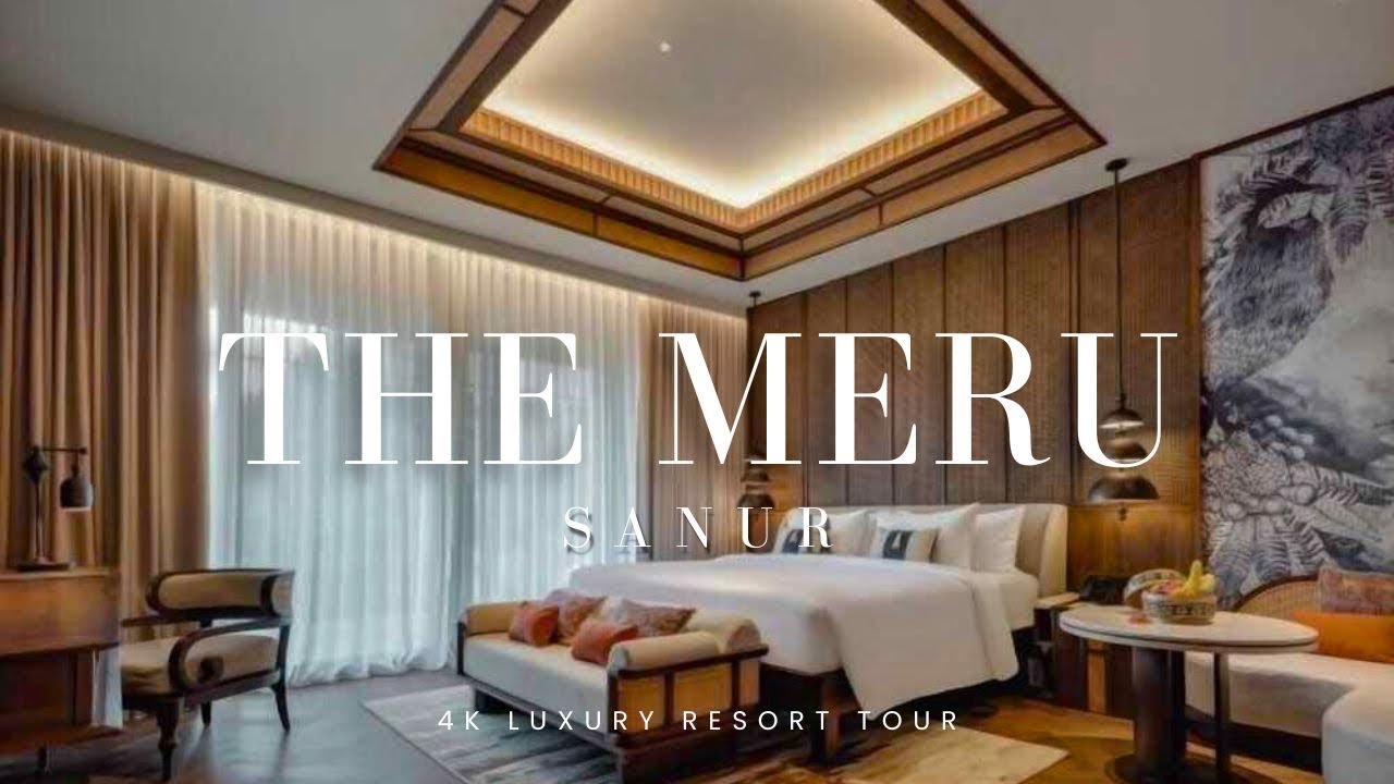 THE MERU SANUR  |  The Newest Ultra Luxury Hotel Tour 4K  -  Sanur, Bali 2024