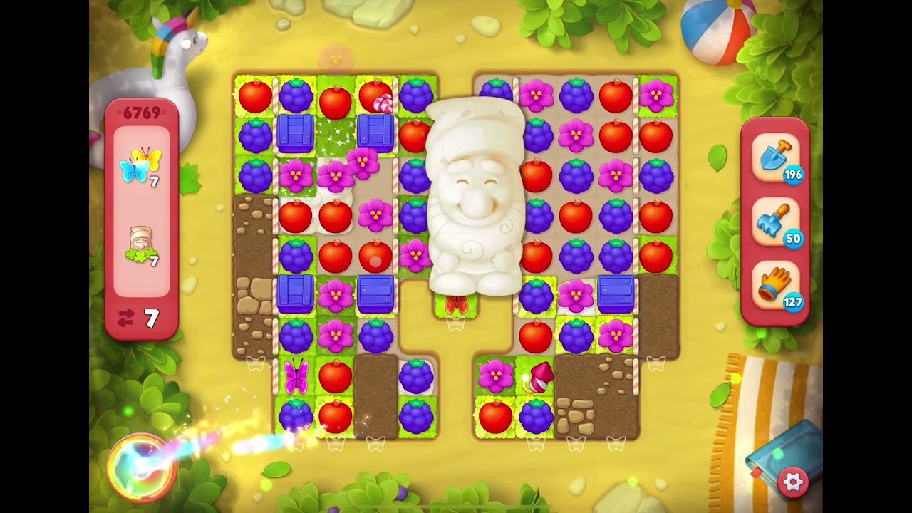 GardenScapes Level 6769 no boosters