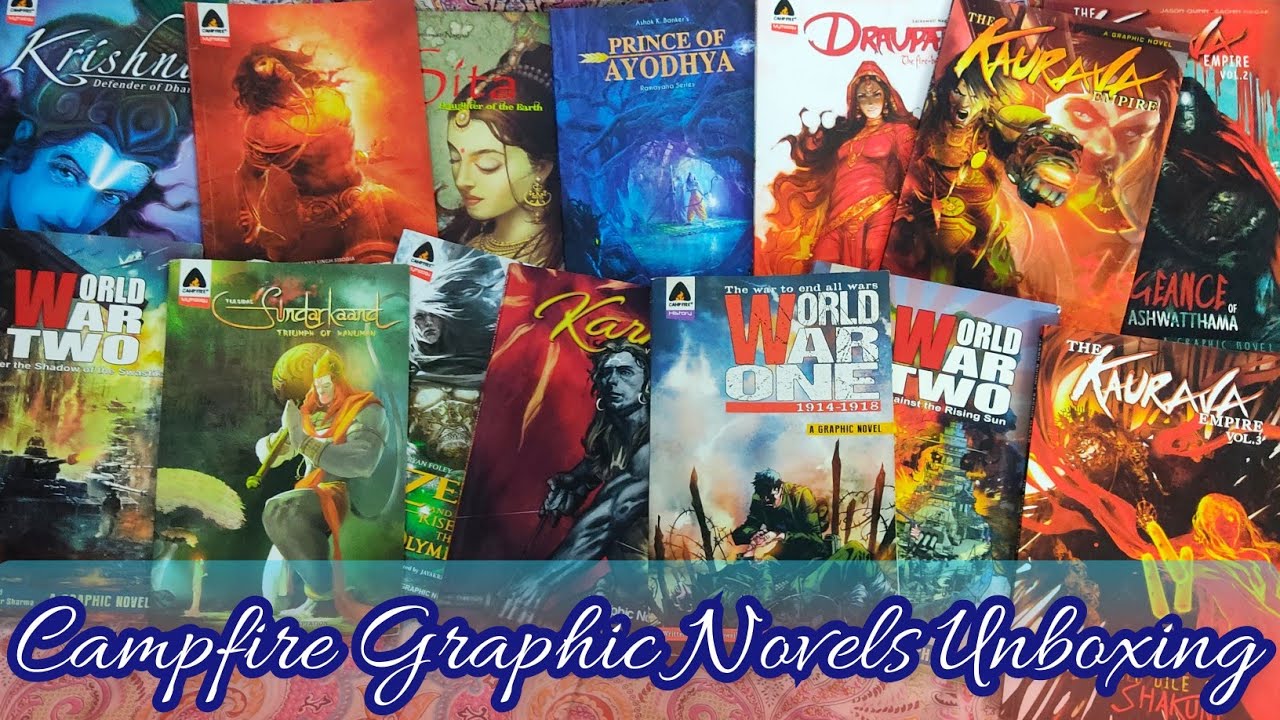 Terrible Experience While Unboxing Some Campfire Graphic Novels 😔 | My CAMPFIRE COLLECTION so far!