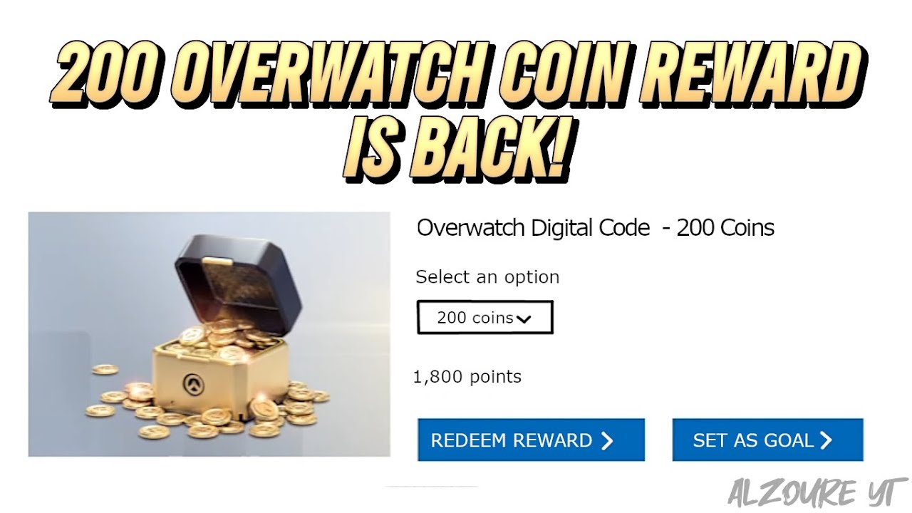 200 Overwatch Coin Reward Back on Microsoft Rewards!
