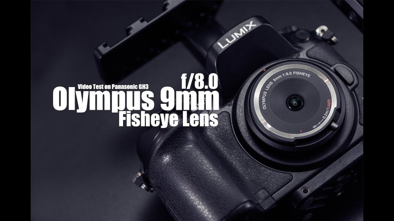 Olympus 9mm f/8.0 Fisheye Body Cap Lens Video Test (Filmed it with GH3)