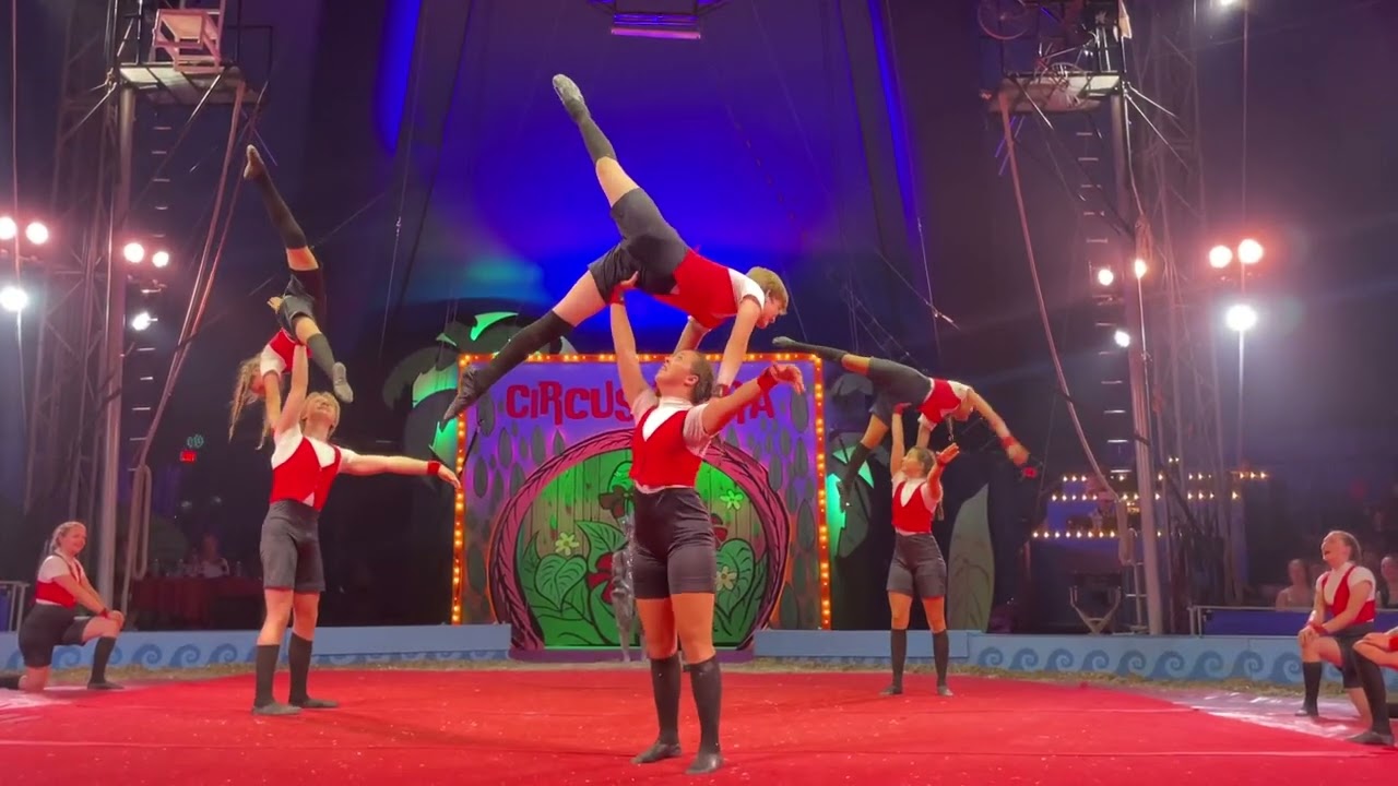 Circus Harmony St Louis Arches Performance Troupe at Circus Flora, June 22, 2024