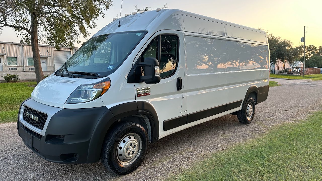 2021 Ram Promaster 3500 high roof extended cab inside and outside video