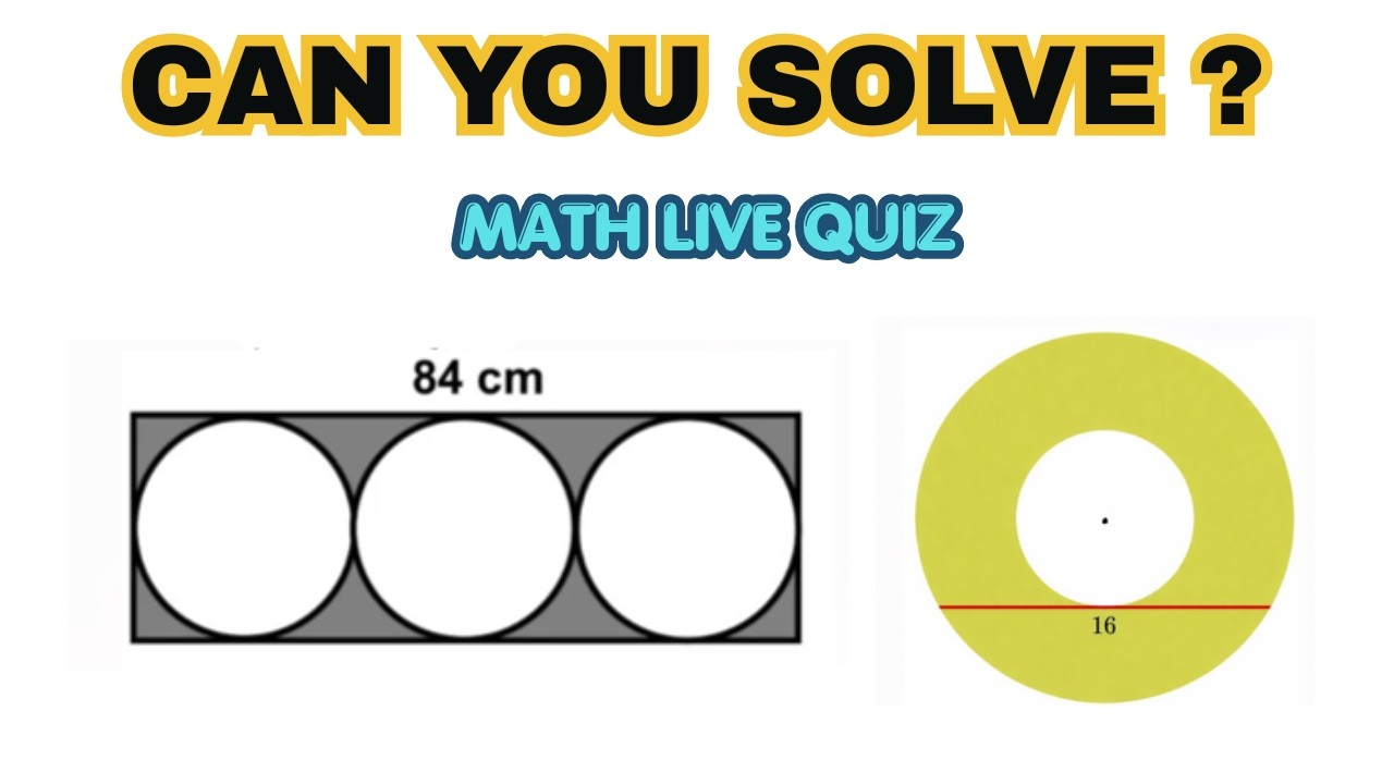CAN YOU SOLVE THIS ? | Math Quiz🔥