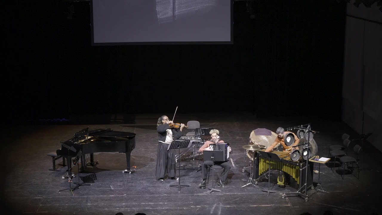 Trio no. 3 - For violin, accordion and percussion - Pedro Rosenthal Campuzano