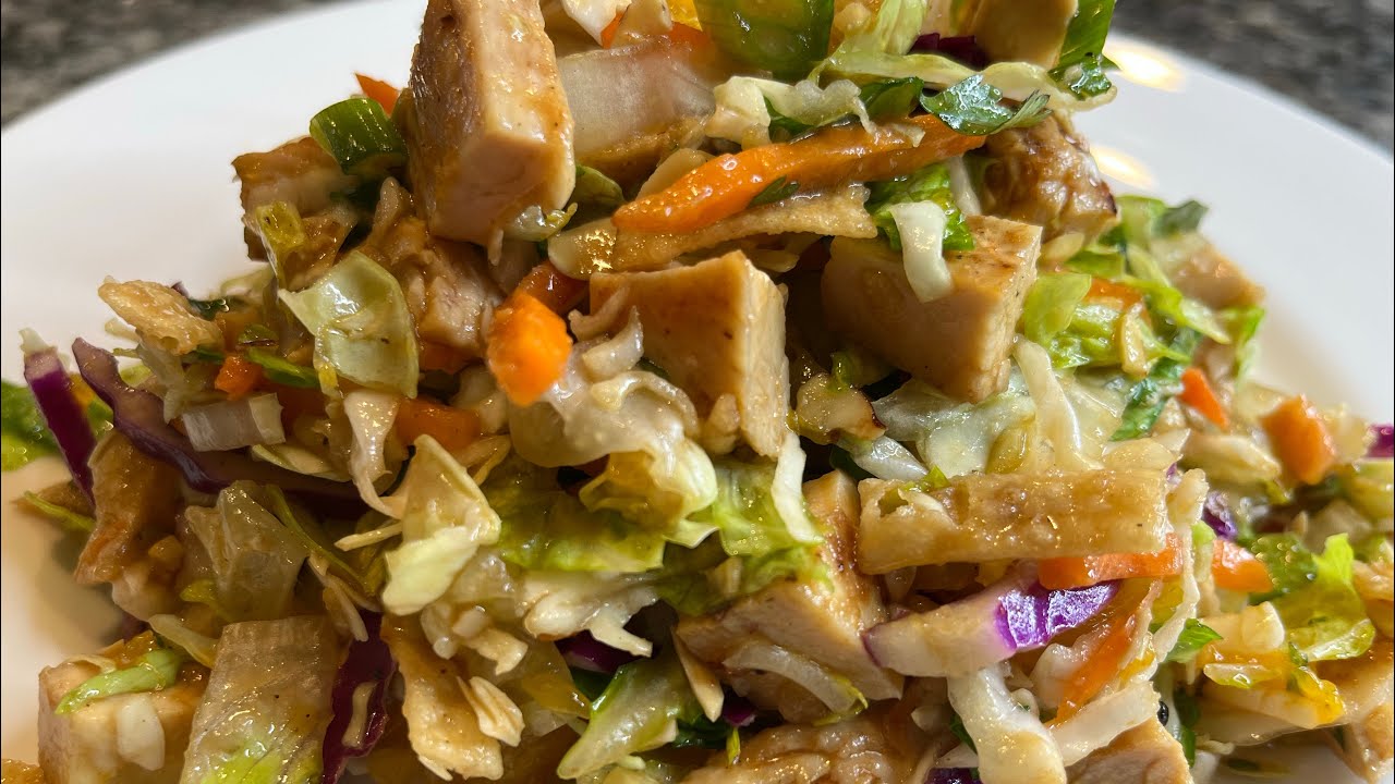 The Perfect Asian Chicken Salad! #chinesechicken #salad