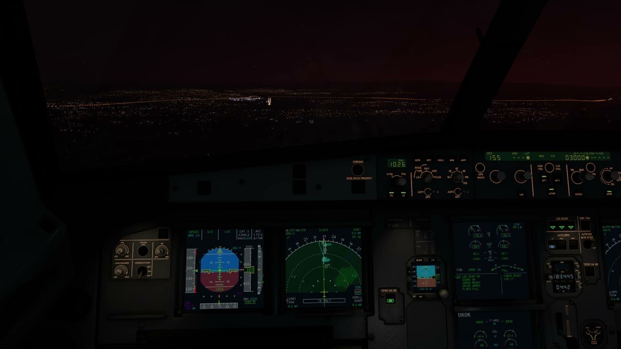 X-PLANE 11 | A321NEO LANDING IN EGPF